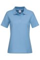 Dames Poloshirt Stedman ST3100 licht blauw